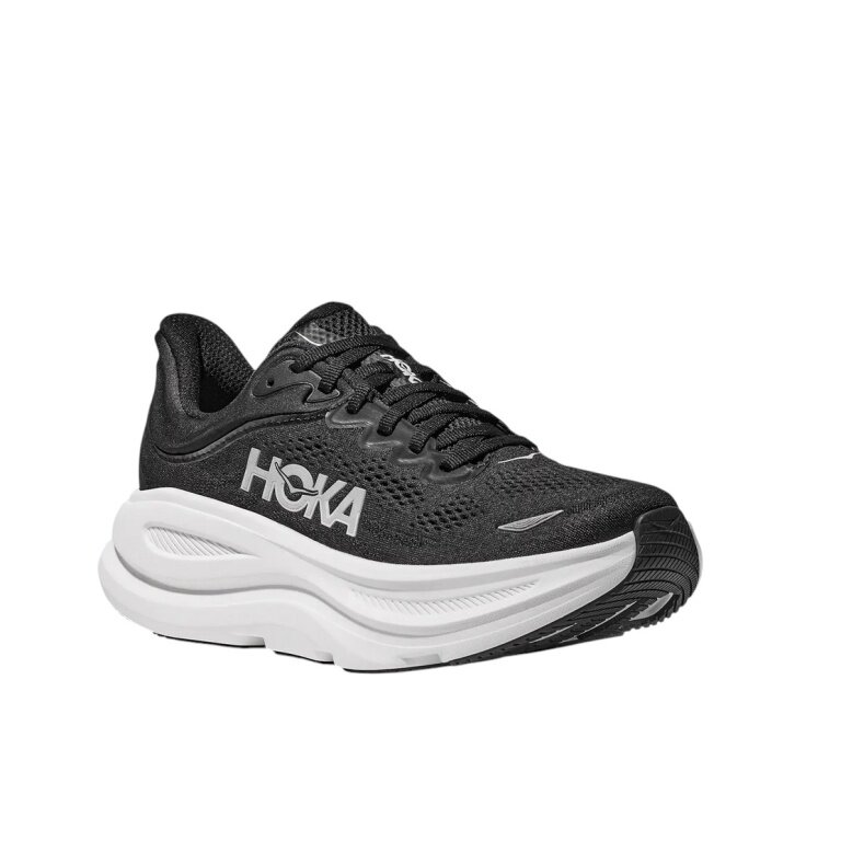 Hoka Laufschuhe Bondi 9 (Dämpfung schwarz/weiss Damen
