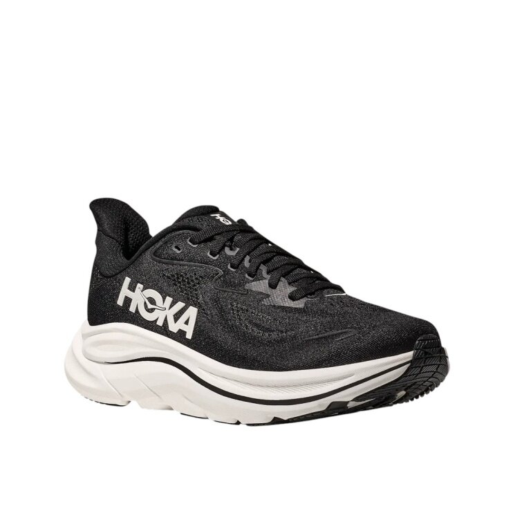 Hoka Laufschuhe Clifton 10 (Dämpfung) schwarz/weiss Damen