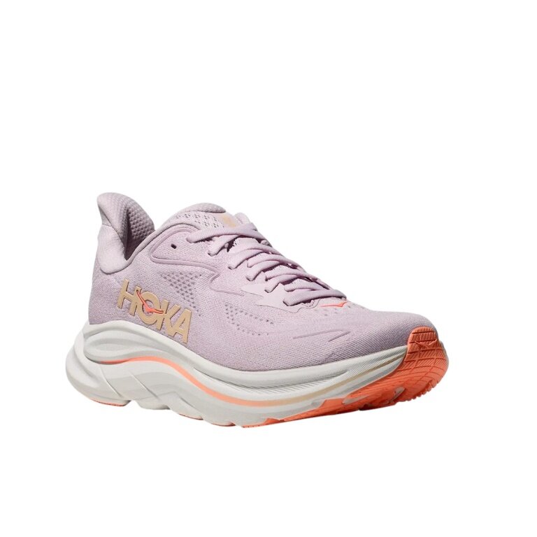 Hoka Laufschuhe Clifton 10 (Dämpfung) lila/cream Damen