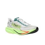 Hoka Laufschuhe Mach 7 (Dämpfung) hellgrau/neongrün Herren