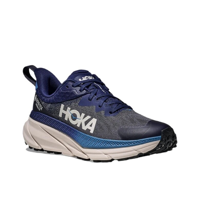 Hoka Trail-Laufschuhe Challenger 7 GTX (wasserdicht) dunkelblau Herren