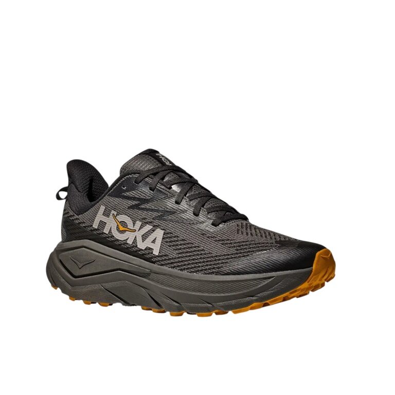 Hoka Trail-Laufschuhe Challenger 8 GTX (wasserdicht) asphaltgrau Herren
