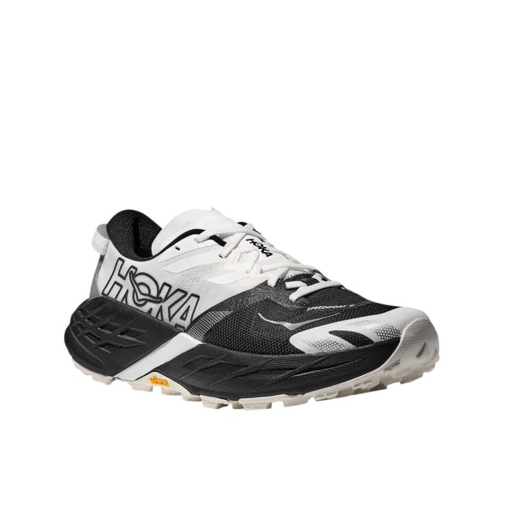 Hoka Trail-Laufschuhe Speedgoat 7 schwarz/weiss Damen