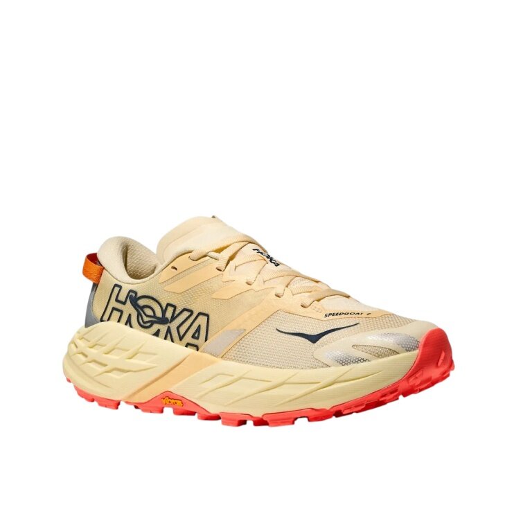 Hoka Trail-Laufschuhe Speedgoat 7 gelb/flame Damen