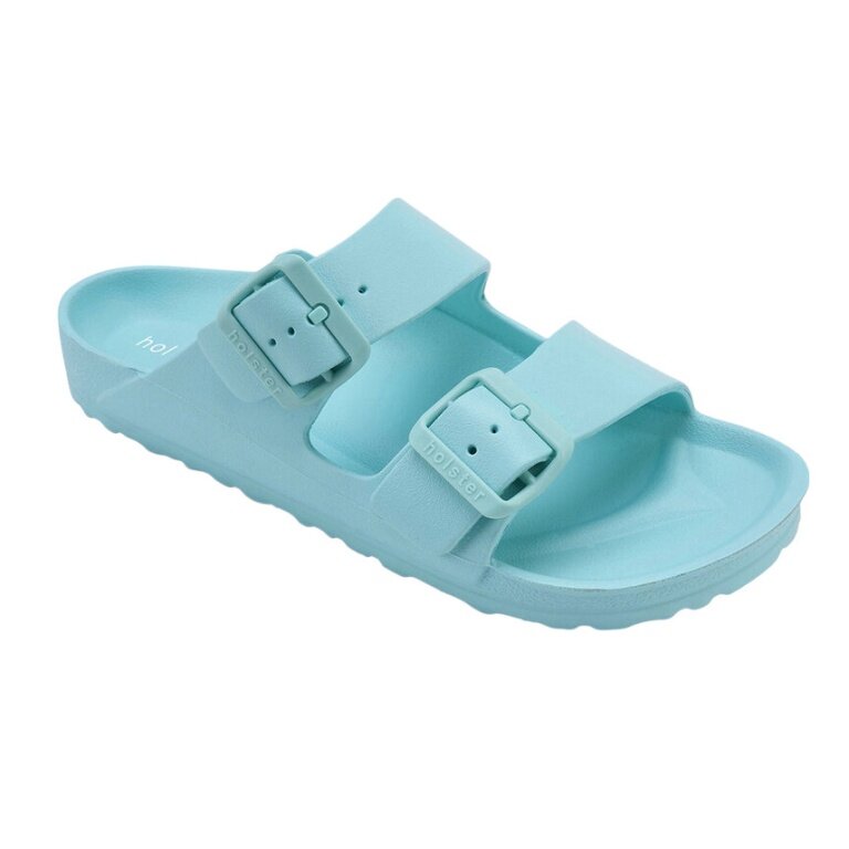 Holster Sandale Sundreamer Slide hellblau Damen