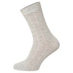 HomeOfSocks Wollsocke Luxuriöse (Merinowolle und Kaschmir) grau - 2 Paar