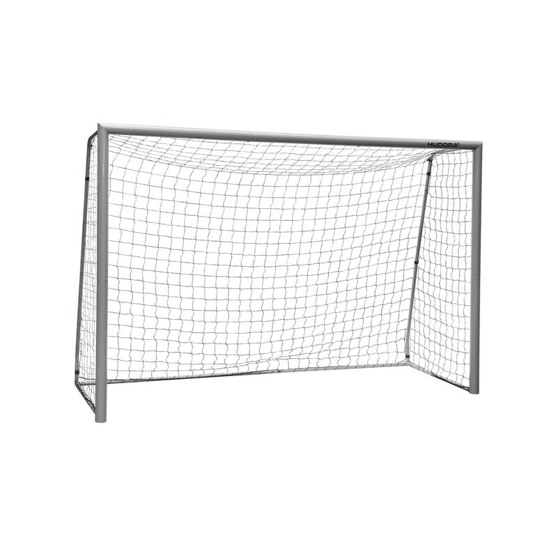 Hudora Fussballtor Expert 300 (stabil, langlebig, wetterbeständig) weiss - 300x200x120cm