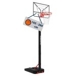 Hudora Basketballständer RoCo 260 (höhenverstellbar/fester Stand/Sicher/langlebig) - 165cm-260cm