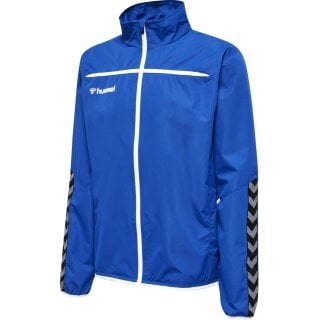 hummel Sport-Trainingsjacke hmlAUTHENTIC Training Jacket (wetterbeständige, Taschen mit Reißverschluss) royalblau Herren