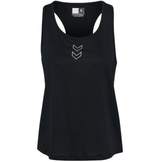 hummel Tanktop hmlCOURT Light Weight (atmungsaktiv, leicht) schwarz/grau Damen
