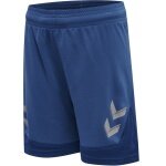 hummel Sporthose hmlLEAD Poly Shorts (Mesh-Stoff, ohne Seitentaschen) Kurz dunkelblau Kinder