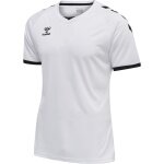 hummel Sport-Tshirt hmlCORE Volley Tee (Polyester, Jerseystoff) Kurzarm weiss Herren