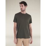 Icebreaker Wander-/Freizeit Tshirt Merino 150 Tech Lite III (100% Merinowolle) lodengrün Herren
