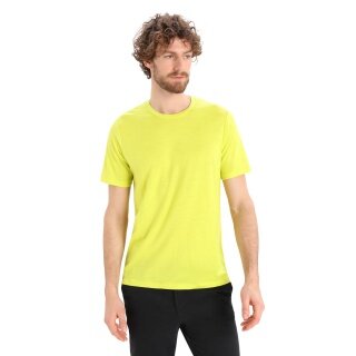Icebreaker Wander-/Freizeit Tshirt Tech Lite II (100% Wolle, Stoffstärke 150 Ultralight) gelb Herren
