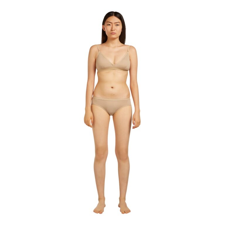 Icebreaker Unterwäsche Slip Siren Hipkini (Merinowolle) beige Damen