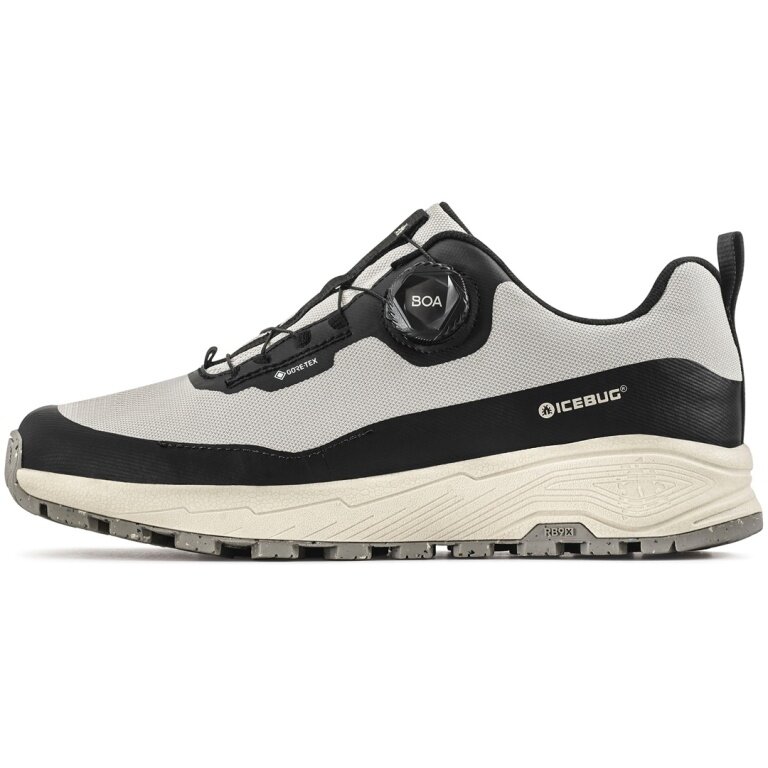 Icebug Trail-Laufschuhe Haze M BOA-Schnürsystem RB9X GTX (wasserdicht) 2025 clay/hellgrau Herren
