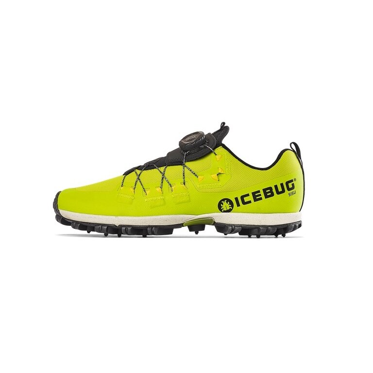 Icebug Trail-Laufschuhe Sisu OLX (BOA-Schnürsystem, mit Spikes) gelb Damen