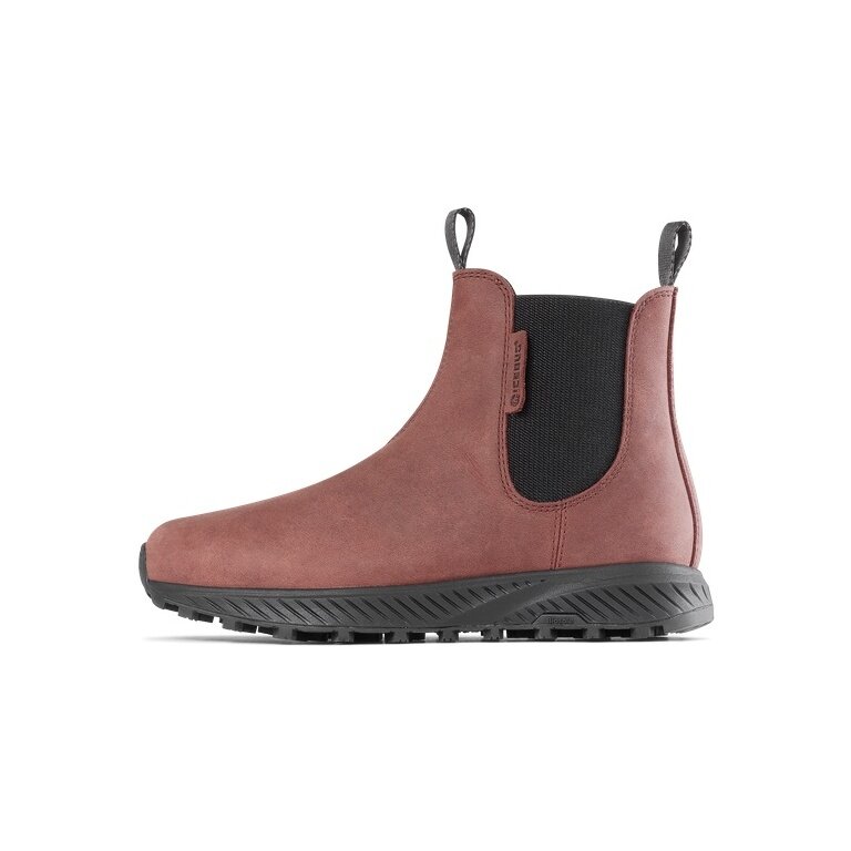 Icebug Stiefelette Nausta Biosole (Nubuk-Leder, wasserabweisend) bordeaux/rot Herren