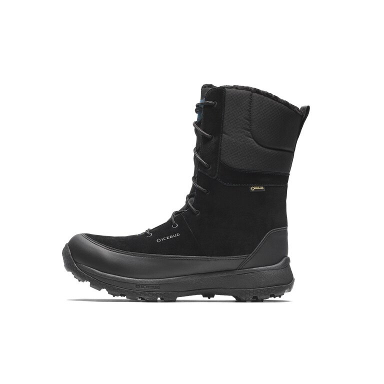 Icebug Winterstiefel Torne BUGrip GTX (Nubukleder, Hartmetallspitzen-Spikes) schwarz Herren