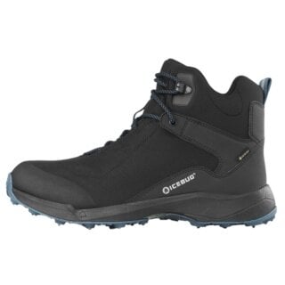 Icebug Winterschuhe Pace3 BUGrip GTX (wasserdicht, mit Spikes, weiter Leisten) schwarz/petrol Herren
