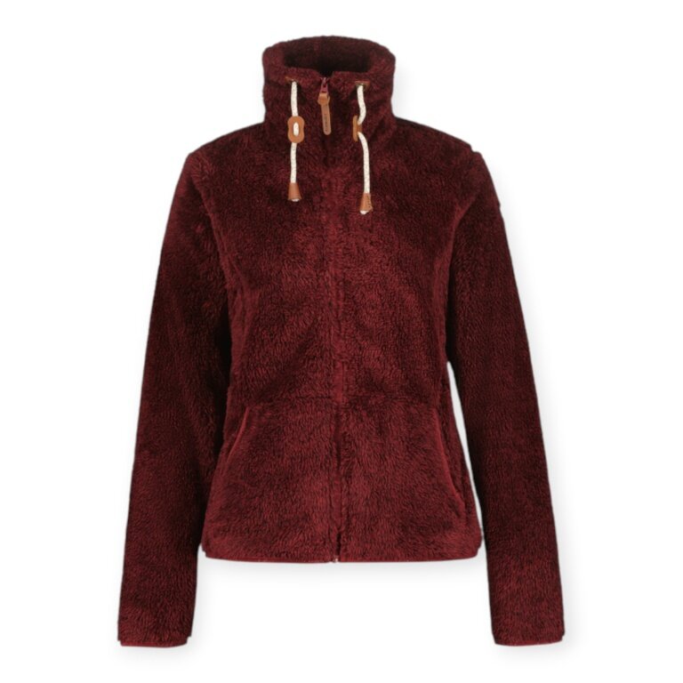 Icepeak Fleecejacke Colony Midlayer (warm, leicht) burgundrot Damen