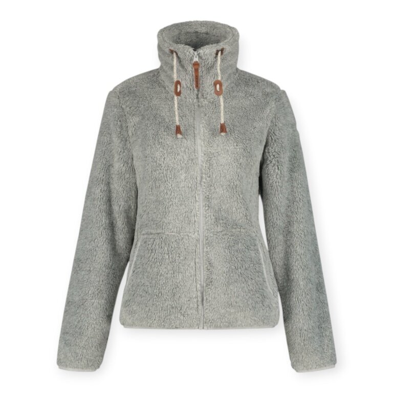 Icepeak Fleecejacke Colony Midlayer (warm, leicht) hellgrau Damen