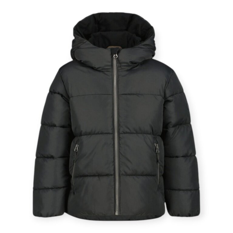 Icepeak Winter-Steppjacke Kenmare in Daunenoptik (winddicht, warm, gefüttert) schwarz Jungen