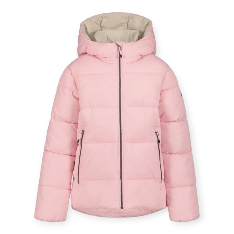 Icepeak Winter-Steppjacke Kenova in Daunenoptik (winddicht, warm, gefüttert) pink Mädchen
