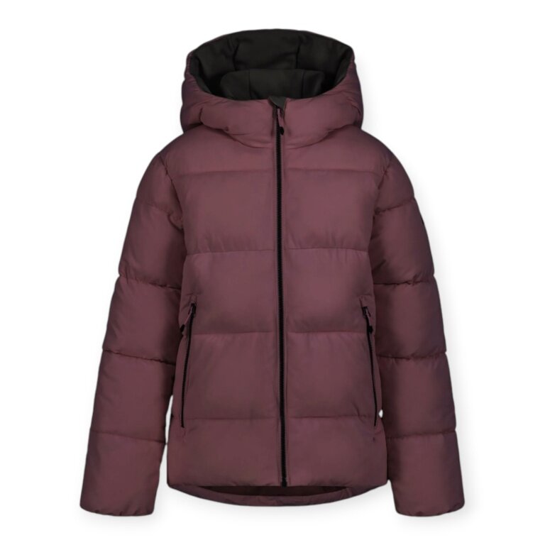 Icepeak Winter-Steppjacke Kenova in Daunenoptik (winddicht, warm, gefüttert) winerot Mädchen