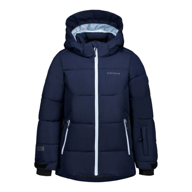 Icepeak Winter-Steppjacke Loris in Daunenoptik (winddicht, warm, gefüttert) dunkelblau Kinder
