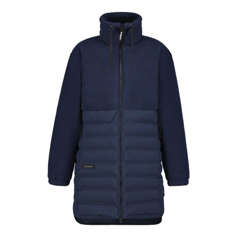 Icepeak Winterjacke Adata (Parka, warm, gefüttert) dunkelblau Damen