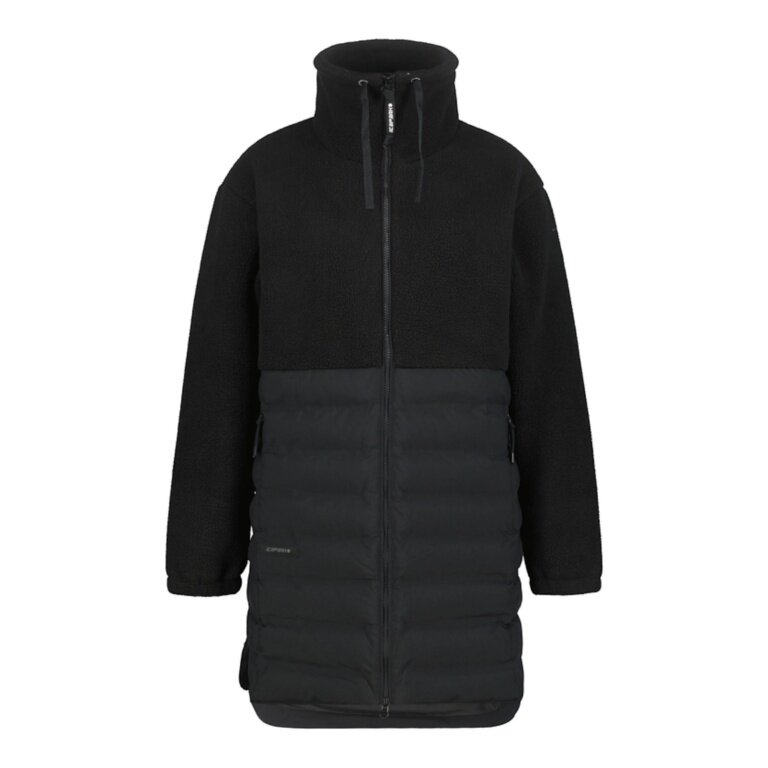 Icepeak Winterjacke Adata (Parka, warm, gefüttert) schwarz Damen