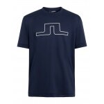 J.Lindeberg Tennis-Tshirt Bridge Graphic navyblau Herren