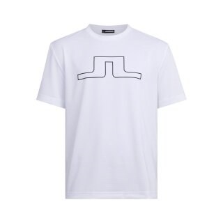 J.Lindeberg Tennis-Tshirt Bridge Graphic weiss Herren