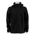 Jack Wolfskin Regenjacke Stormy Point 2-Lagen (Wetterschutzjacke, wasser-/ winddicht, atmungsaktiv) schwarz Herren