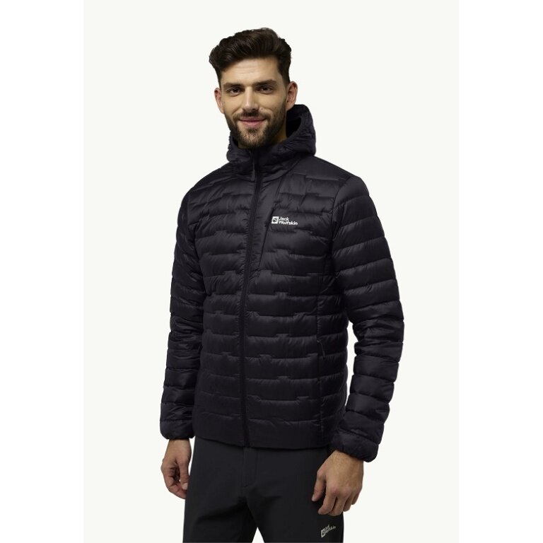 Jack Wolfskin Winter-Daunenjacke Passamani 2024 (sehr warm,wasserdicht, winddicht) phantomgrau Herren
