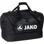 JAKO Sporttasche Jako mit Bodenfach (Größe M - 35 Liter) schwarz - 50x34x28cm