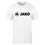 JAKO Freizeit-Tshirt Promo (Bio-Baumwolle) weiss Herren