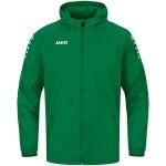 JAKO Allwetterjacke Team 2.0 (100% Polyester, wasserabweisendes Obermaterial) grün Herren