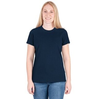 JAKO Freizeit Shirt Doubletex (Polyester/Baumwolle) marineblau Damen