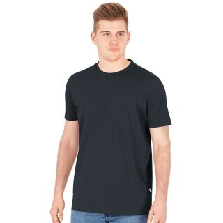 JAKO Freizeit Tshirt Doubletex (Polyester/Baumwolle) anthrazitgrau Herren