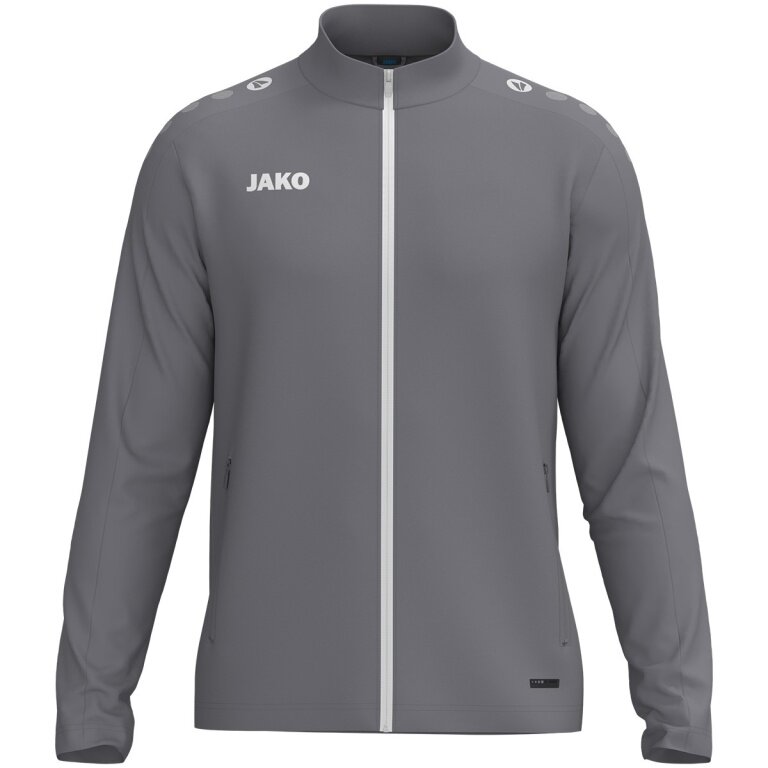 JAKO Freizeitjacke One (100% rec. Polyester) grau Herren