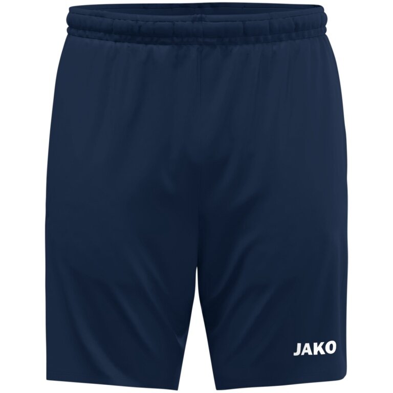 JAKO Sporthose Short Dynamic (Seitentaschen mit Reißverschluss) kurz marineblau Damen