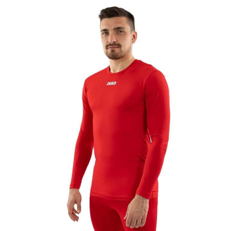 JAKO Funktionsunterwäsche Langarmshirt Function (maximale Bewegungsfreiheit) rot Herren