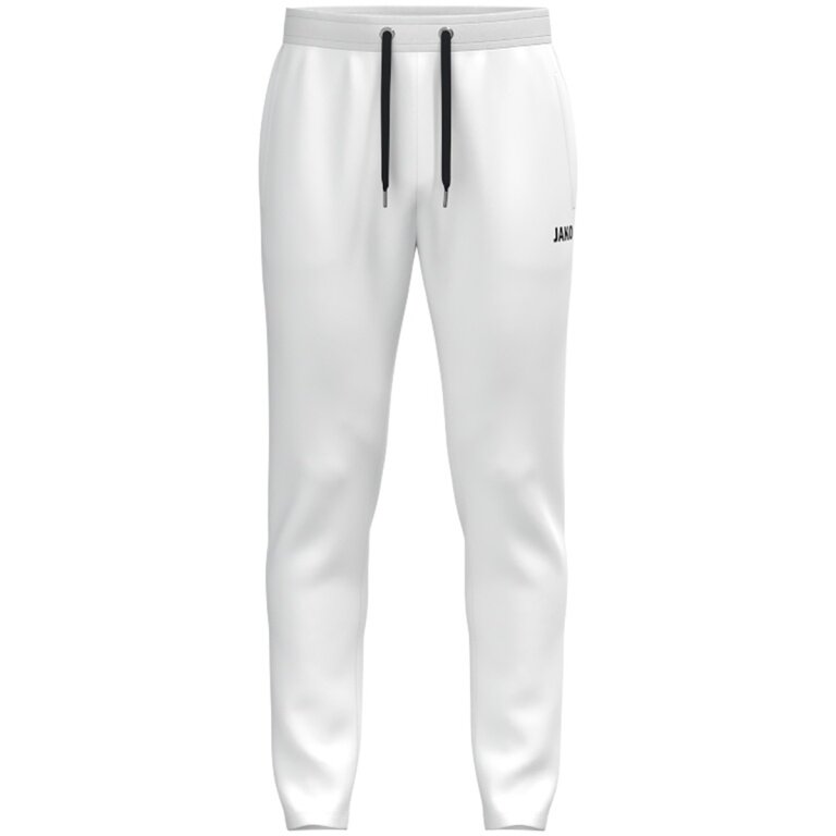 JAKO Jogginghose One (60% Baumwolle, 40% rec.Polyester) lang weiss Damen