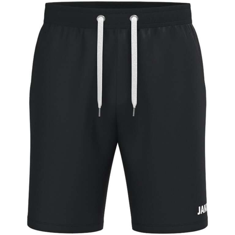 JAKO Joggingshort One (60% Baumwolle, 40% rec.Polyester) kurz schwarz Herren