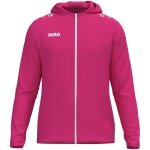 JAKO Kapuzenjacke One (Innenseite aus Micro-Fleece,) rosa Damen