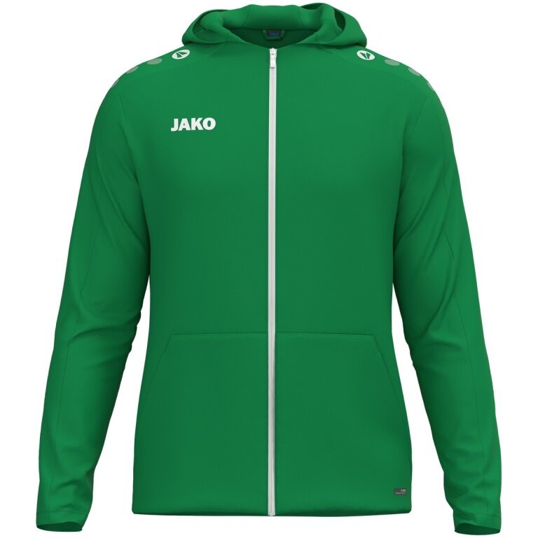 JAKO Kapuzenjacke One (Innenseite aus Micro-Fleece,) grün Damen