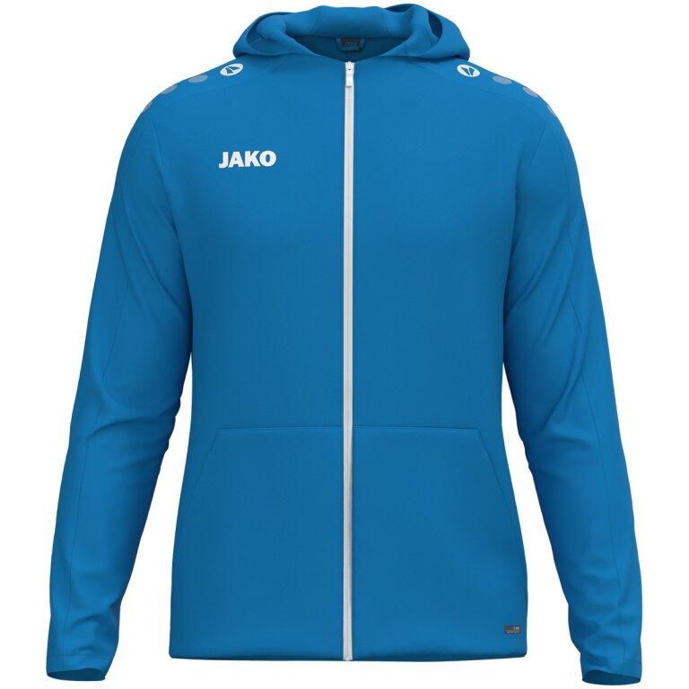 JAKO Kapuzenjacke One (Innenseite aus Micro-Fleece,) blau Damen