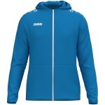 JAKO Kapuzenjacke One (Innenseite aus Micro-Fleece, 100% rec. Polyester) blau Herren
